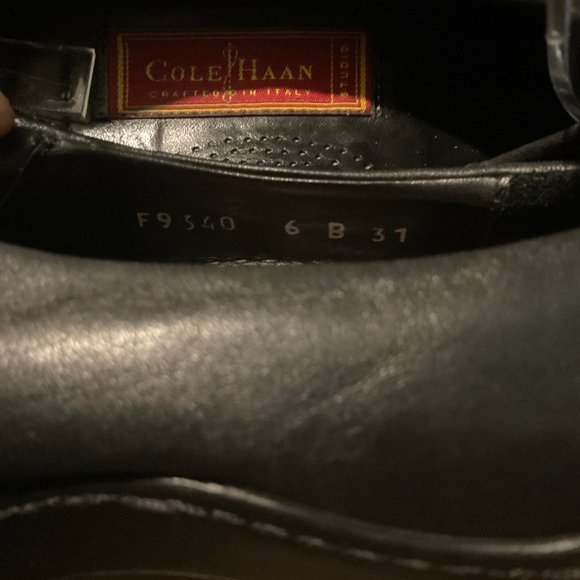 Cole Hann Loafer Crafted in Italy Soft Leather Low Heel Slip-on Women's … - Picture 6 of 6